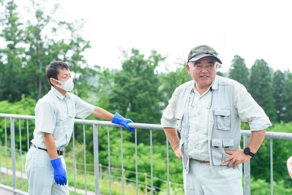 北陸フジクリーン男性 インタビュー写真